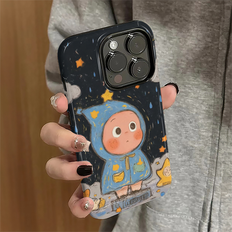 Raincoat Star Character Suitable for Apple 17 Pro Max Phone Case 16 Oppo 15 Huawei 14 Cross-Border 13 Xiaomi 12 Raincoat Star Character Suitable for Apple 17 Pro Max Phone Case 16 Oppo 15 Huawei 14 Cross-Border 13 Xiaomi 12