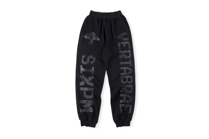 跨境外贸男女明星同款Vertabrae sweatpants镶钻立体字休闲长裤|undefined