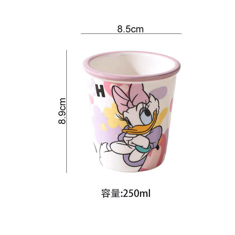 Disney Girls High Value Ceramic Ice Creative Nicho Diseño Casario Ice Cream Kids Dessert Cups