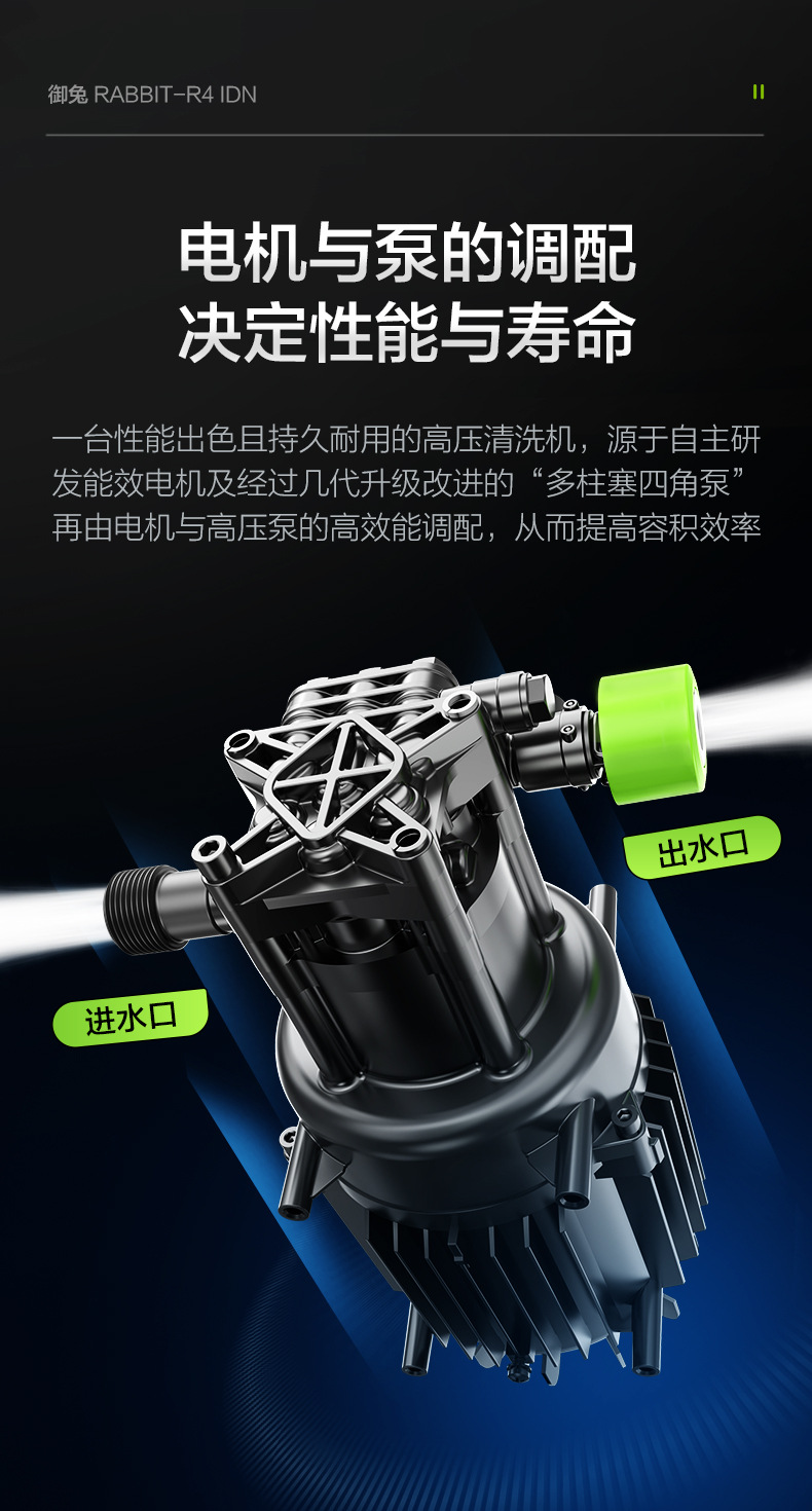 Household Car Washing Machine Sensor High-Pressure Cleaning Machine Car Brushing Artifact 220V Water Gun Water Pump Silver Fox Upgrade Wholesale