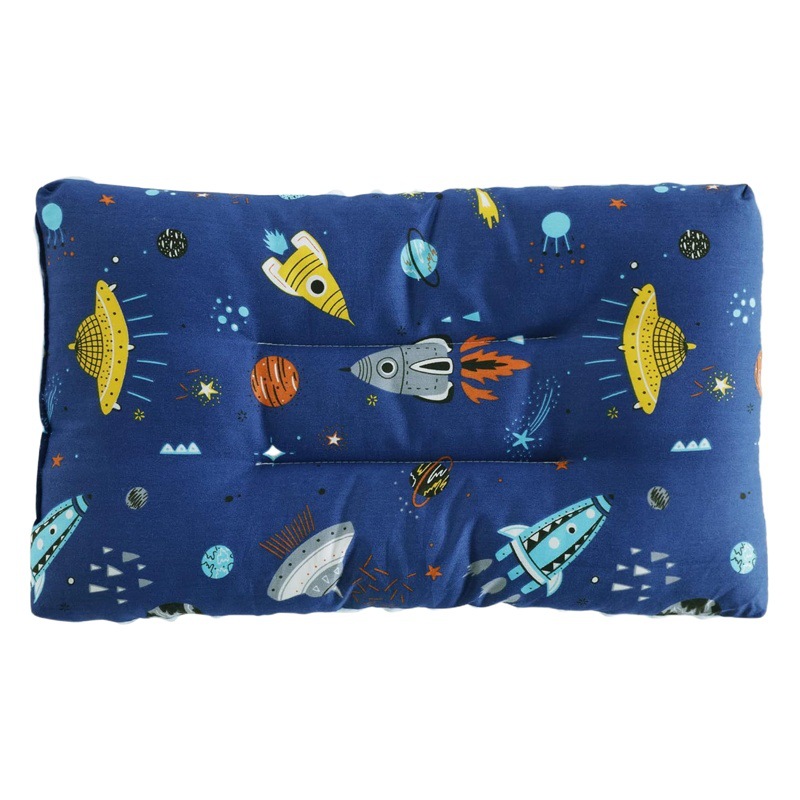 Bebé gorrita tejida almohada de terciopelo almohada cuna transfronteriza Amazon al por mayor caliente almohada de bebé