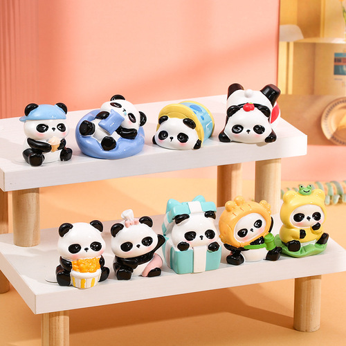 Trendy Hua Zai Happy Theater Blind Box Figure Cartoon Children's Gift Cute Handmade Office Home Decoration Ornament