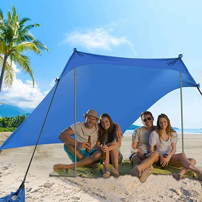 Avtomobil yan çətirləri — Lycra Canopy Camping Tent Sunshade