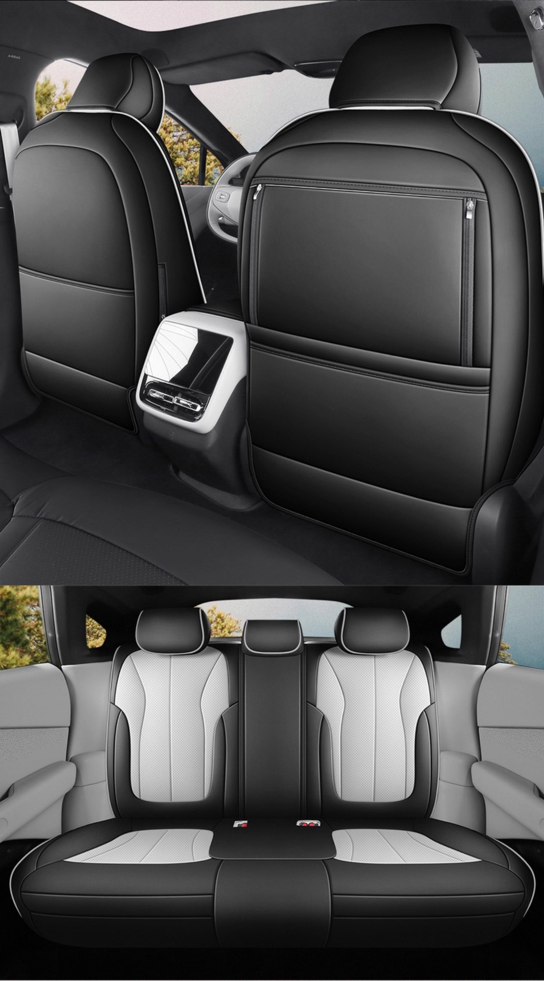 Specially Used for Xpeng P7+ Seat Cover, All-Inclusive Four-Season 24 Special Seat Cover Interior Xpeng P7+ Car Seat Cushion Cover