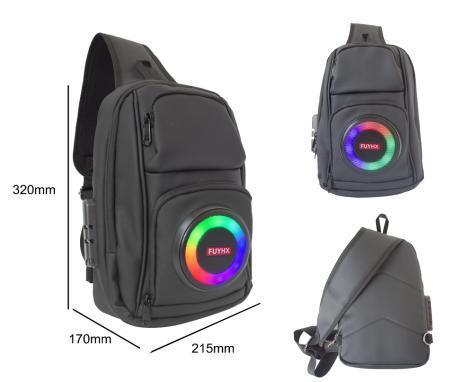 多機能 Bluetooth スピーカーバックパック屋外ポータブル電源銀行登山フィールド長期耐久性 LED ハンドバッグオーディオ|undefined