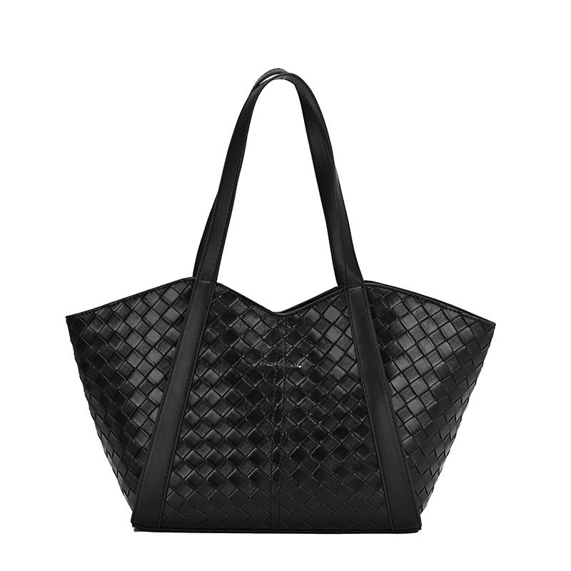 Nuevo bolso Tote marca de bolso plano tejido bolso de hombro de gran capacidad de mujer moda versátil bolso de brazo de viaje