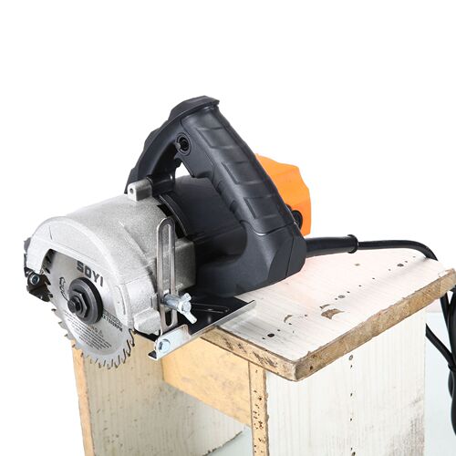 New 110V portable electric saw slotting machine, high-power stone cutting machine, ceramic tile woodworking multi-function marble machine