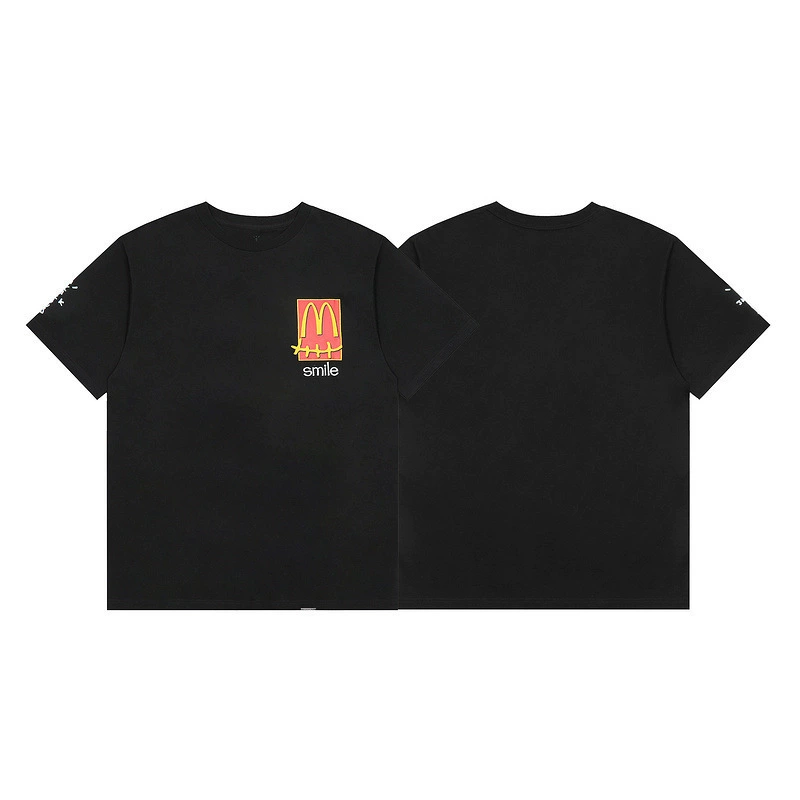 Американский бренд Tide Travis SCOTT XCACTUS JACK Fairy Palm M Rejoice Print свободная футболка с коротким рукавом хлопок