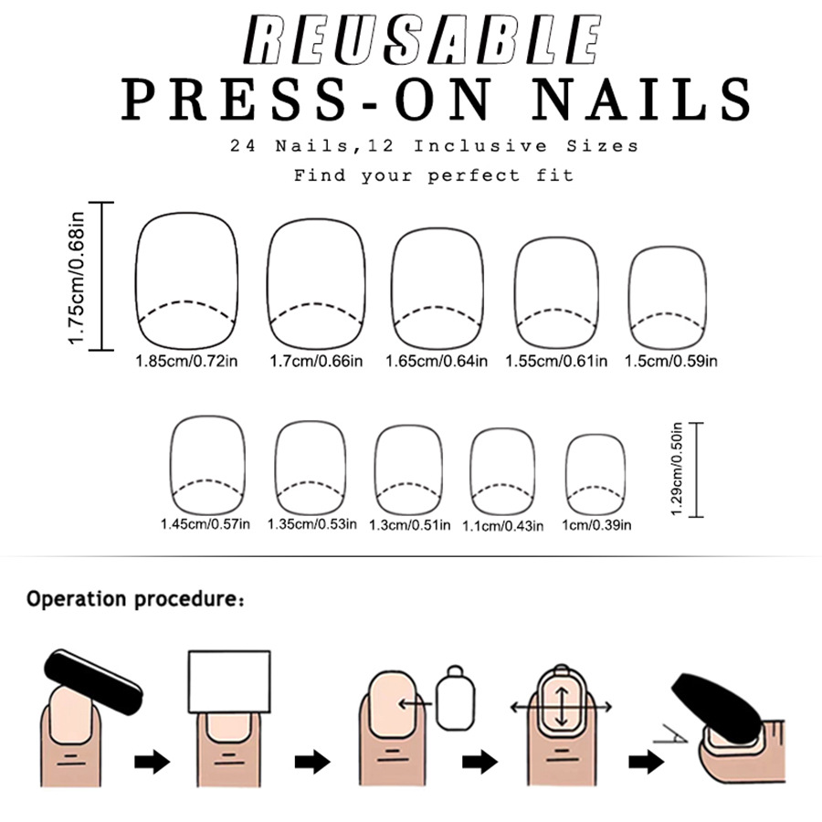 Halloween False Nails With Skull Ghost Spider Pumpkin Designs_voghion.com