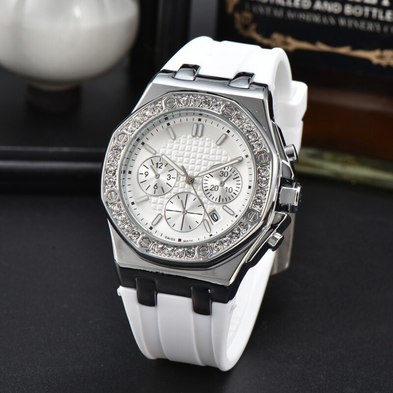 2023 New Ap Quartz Women's Simple Casual Fashion Watch Small Three-Eye Decoration Small Wholesale