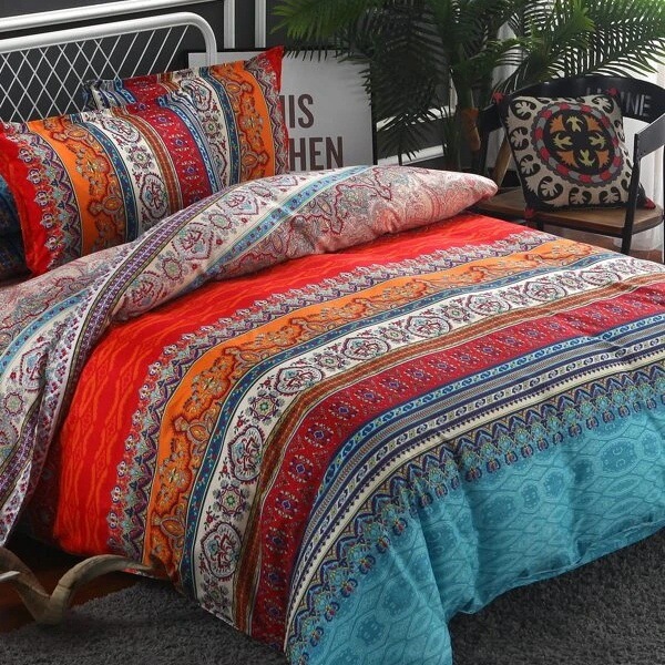 Boho Bedding Set Image 4