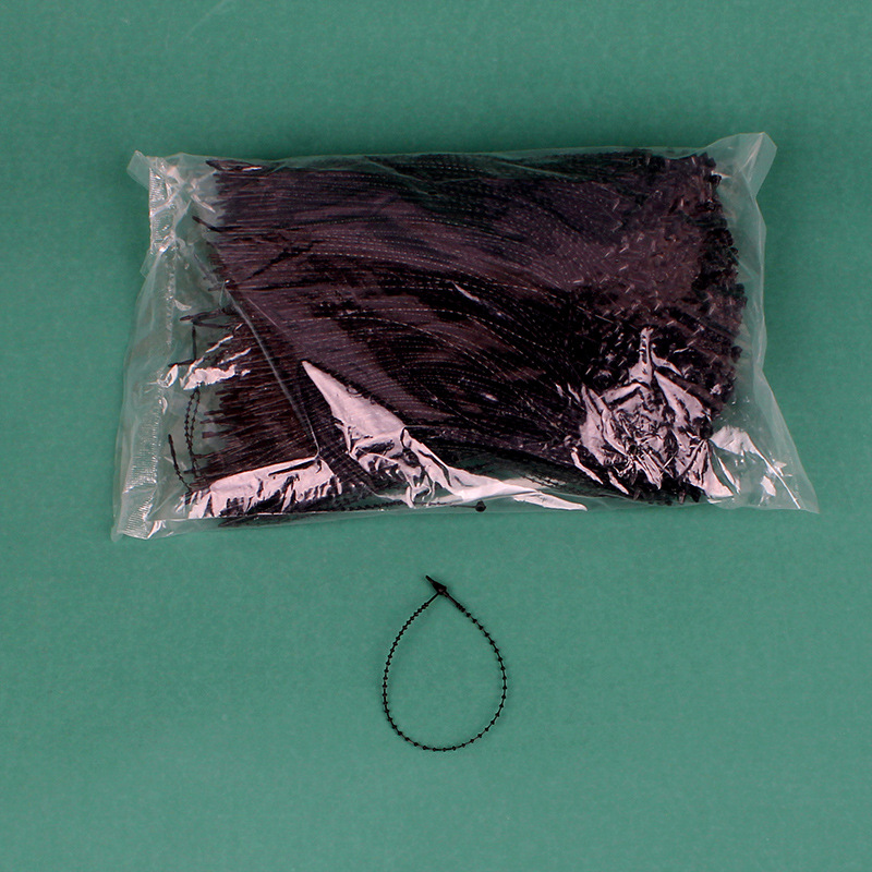 3inch 검은 구슬 벨트