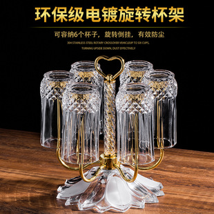 Swan Draining Cup Rack Storage Rack Creative Household High-end Living Room Inverted Glass Tea Cup Tray Rack