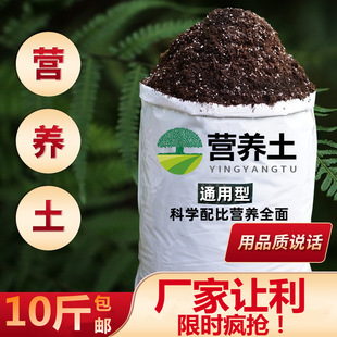 Potting Soil Nutrition for Growing Flowers and Vegetables Special Balcony Universal Type 50kg Organic Fertilizer Orchid Gardening Flower Soil Hot Style