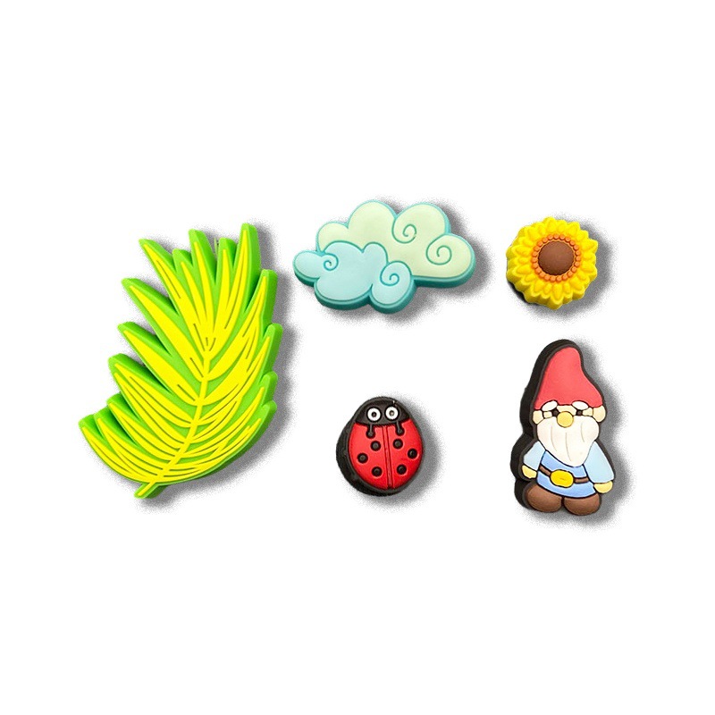 新しい下駄花シリコーン靴バックルソフト接着剤 diy 靴アクセサリー取り外し可能なアクセサリー工場卸売モール同じスタイル