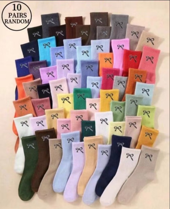 0383 미디엄 기장 컬러 리본