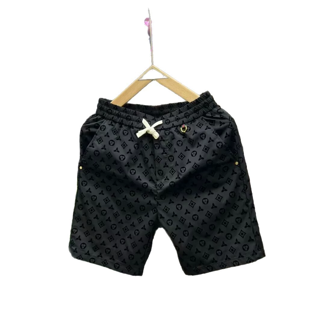 Summer quick dry breathable fashionable thin beach trousers, loose straight fit
