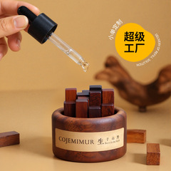 アロマテラピー装飾品エッセンシャルオイルホームカー小さな薪山ディフューザー木製寝室のお香ニッチ長期持続フレグランスクリエイティブ