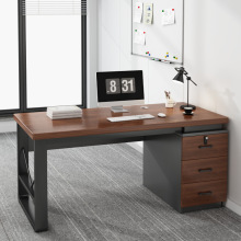 办公室老板桌现代简约办公桌家用桌椅组合台式电脑桌员工职员桌子
