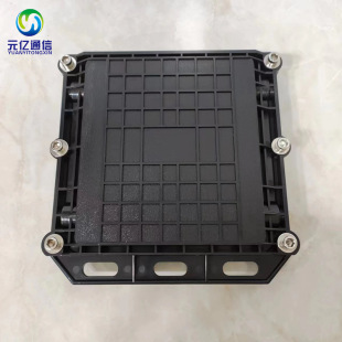 Square optical cable connection box 12-core 24-Core 2-in-2-out connection package fusion package optical fiber connection box ABS