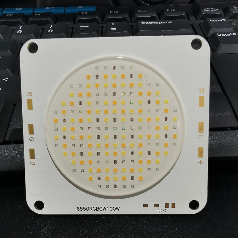 写真照明ソース RGBCW 投光器 ステージライト 映画およびテレビ スポットライト 100W LED 統合ハイパワー COB ライト|undefined