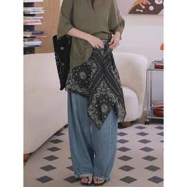 叠穿 定位印花 侧绑带裙帘屁帘图片色均码玛瑙儿童星座抹油