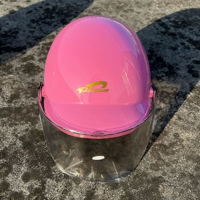 Men and Women | Motosiklet dəbilqələri - one-size-fits-all-almond-pink-new-standard-standard-light-tea-lenses