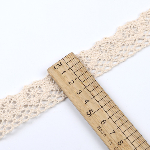 DIY jewelry accessories wholesale cotton lace off-white clothing accessories materials