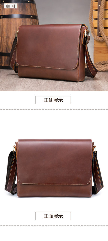 Túi đeo chéo nam da bò thật , túi đeo vai đựng iPad 11 inch — Màu cà phê đậm 6011 (30*24.6.5cm), Màu nâu 6011, Cà phê (34*24.6.5cm), Màu nâu (34*24.6.5cm) chi tiết 31