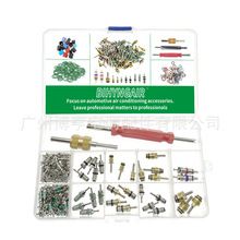 102pcs�����յ�����о��װR12 R134a����ά�޹����׼�1/4" 5/16"