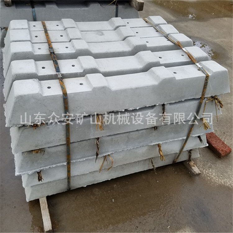 观光小火车水泥轨枕 水泥枕木 600轨距