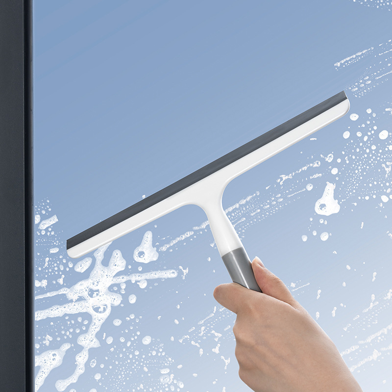 Glass cleaning tool, household squeegee, bathroom mirror, countertop, and window cleaning tool, silicone scraper, window cleaner