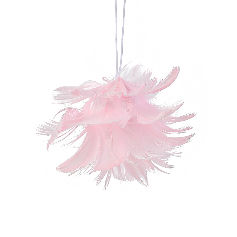 Nuevo bádminton de espuma transfronteriza bola de Navidad colgante bola colgante polvo adhesivo bola colgante oro polvo decoración props