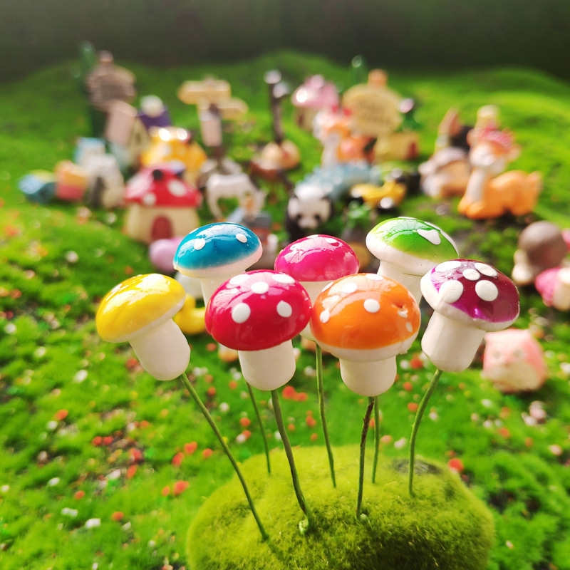 マイクロランドスケープ多肉植物装飾品盆栽アクセサリー小動物材料植木鉢ガーデニング装身具てんとう虫|undefined