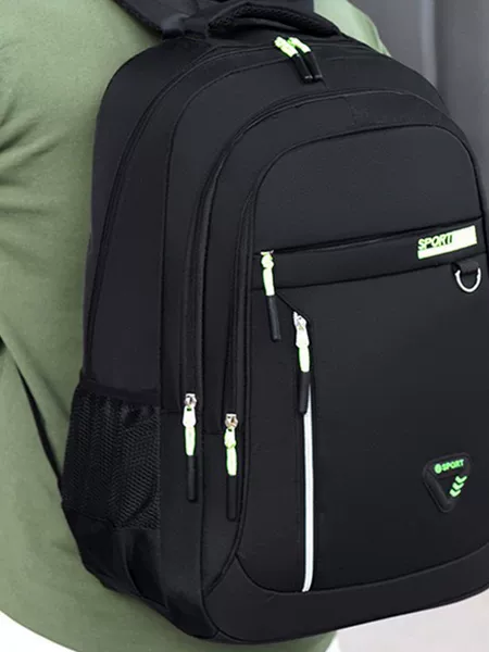 New Large-Capacity Outdoor Men's Backpack Multi-Layer Leisure Travel Wear-Resistant Business Computer Bag College Student Bag