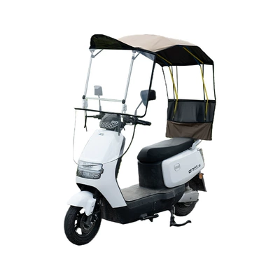 Windproof, Rainproof and Sunproof Battery – Elektromobil üçün ön şüşə çətiri (günlük)