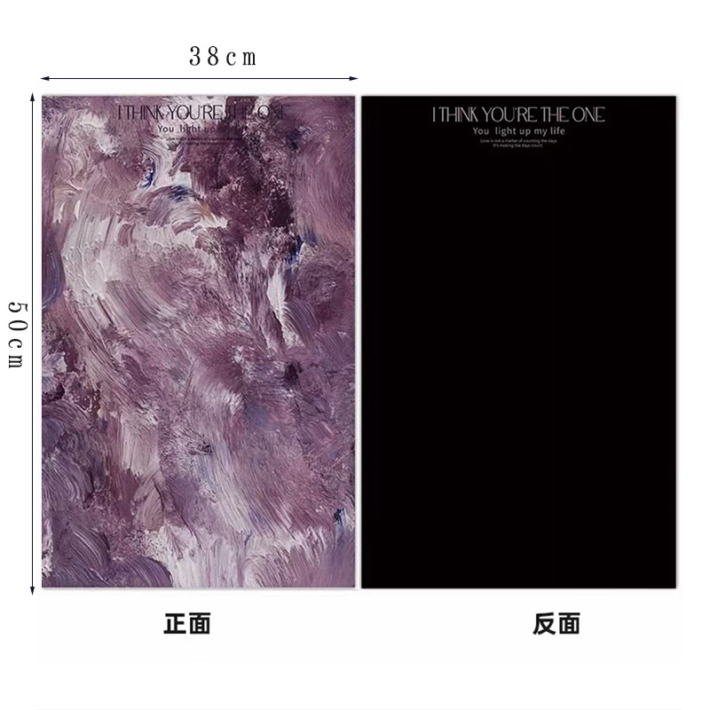 Papel de Regalo con Relieve Tridimensional, Estilo Nuevo, Papel para Envolver Ramos de Flores, Venta Caliente, en Existencia, al por Mayor