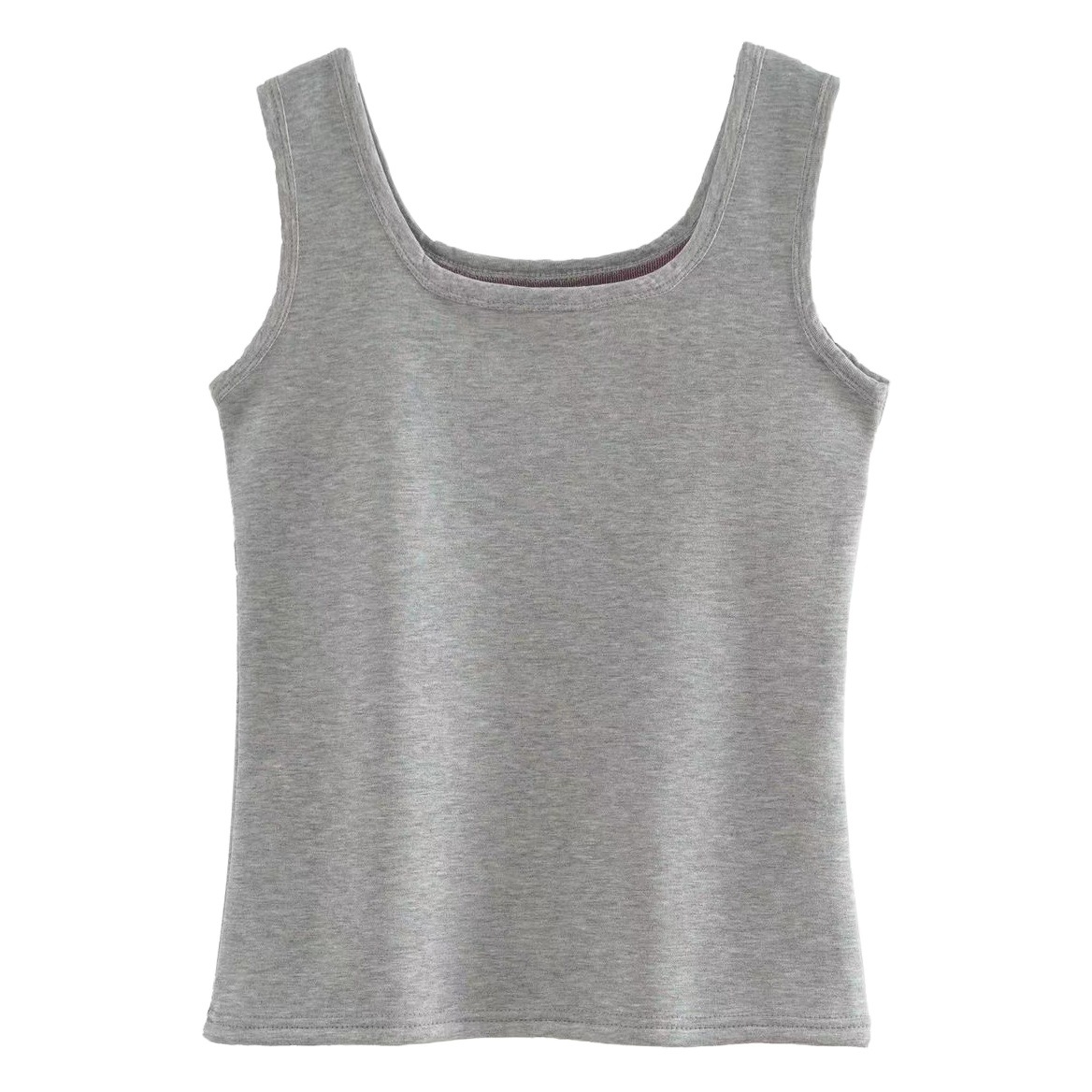 Otoño e invierno camisola cálida de las mujeres forrada de lana engrosada cuello redondo slim fit ropa interior retro Super caliente Top camisa de fondo de las mujeres