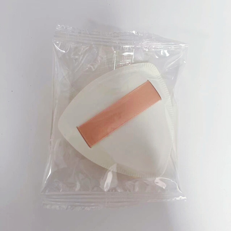 黒パイナップルパフ 三角クッションスポンジパフ BBクリーム ファンデーション専用 乾湿両用 黒パフ 在庫あり|undefined
