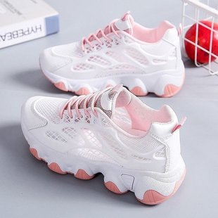 Soft-soled Non-slip Breathable Mesh Daddy Shoes for Women Korean Summer New Versatile Women's Sports Shoes Casual Running Shoes