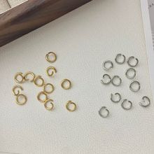 金属8mm开口圈钥匙扣配件饰品diy配件项链手链连接圈