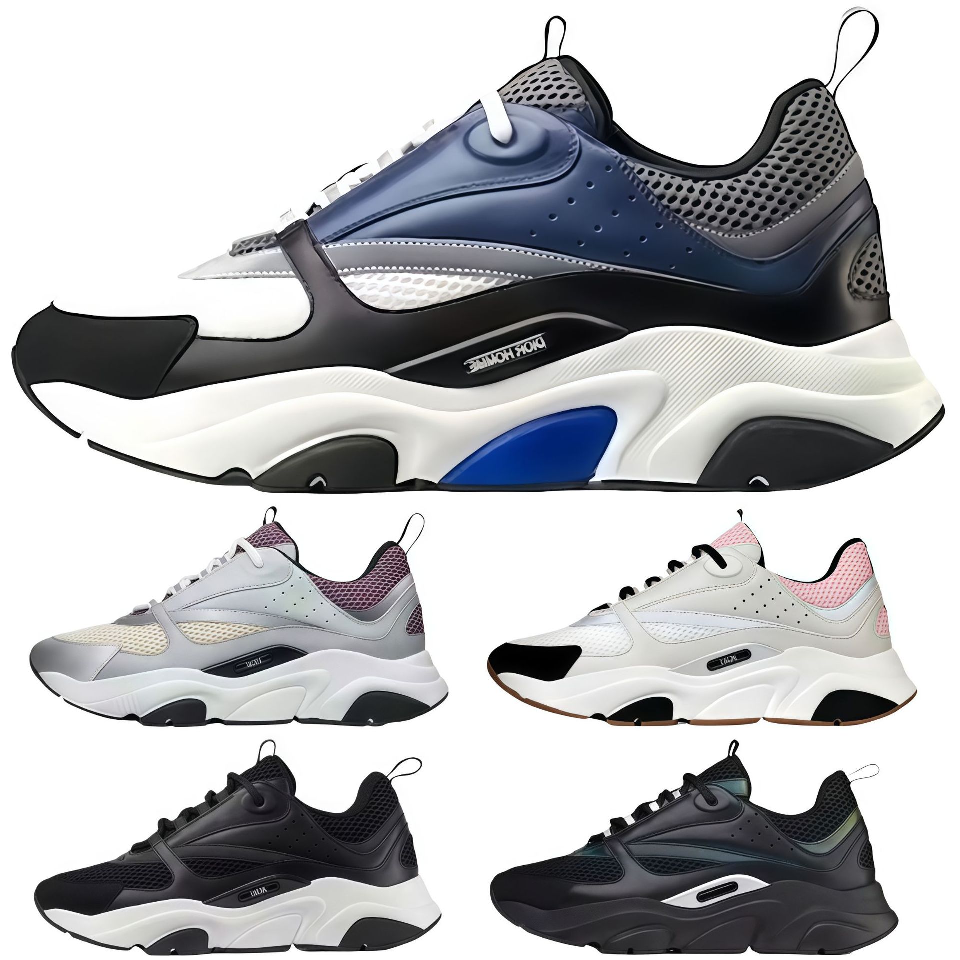 Putian Cross-Border Cd Letter Dad Shoes D Brand B22 Trendy Sports Shoes for Men and Women Breathable Casual Shoes Large Size Running Shoes