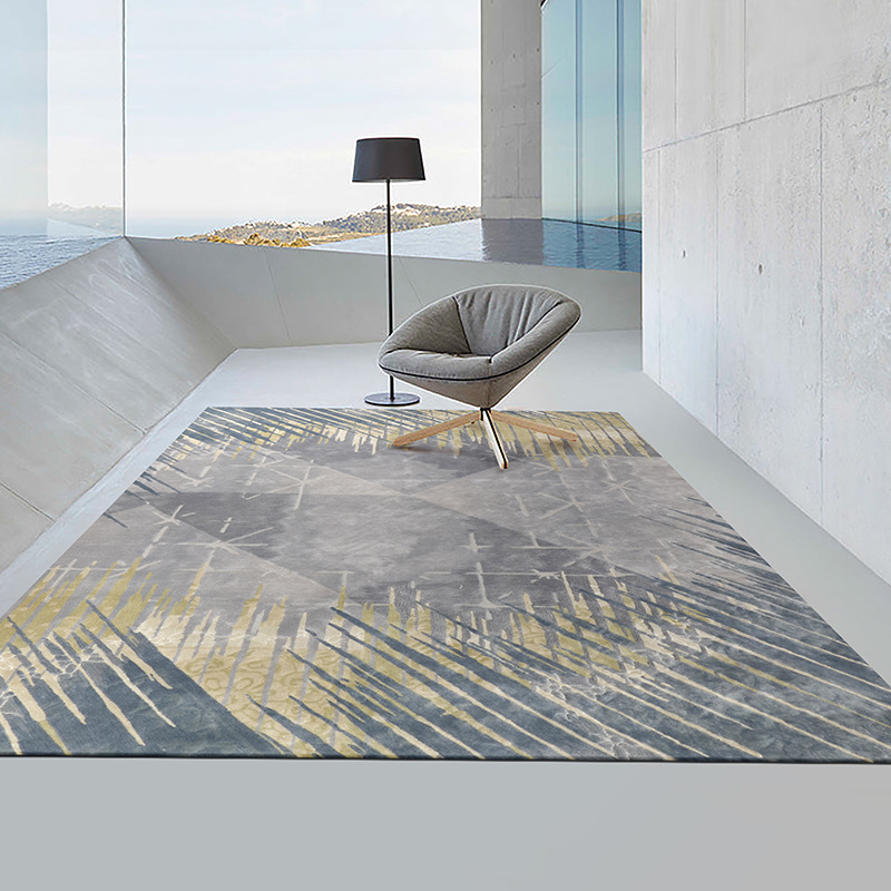 Alfombras hechas a mano de alta gama personalizadas alfombras de sala de estar algas vegetales dormitorio gran área alfombra personalizada