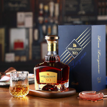 派斯顿法国进口白兰地洋酒查理大帝XO白兰地40度洋酒700ml礼盒装