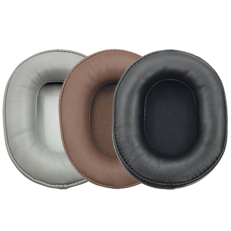 Applicable Iron Triangle ATH-MSR7 B SE NC DSR7BT M50X lambskin earphone cover earmuffs earmuffs