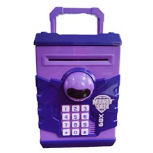 新款创意外贸自动卷钱ATM保险柜存钱罐密码储蓄罐玩具礼品