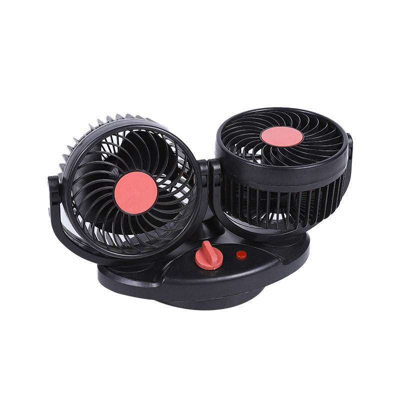 Factory direct sales of automotive products, car fans, 12V oscillating fans, cigarette lighters, high-power fans wholesale detail image 7