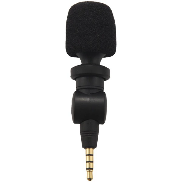 Telefone móvel, microfone pequeno para transmissão ao vivo
