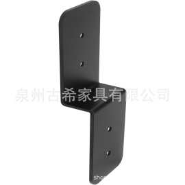 Z 形支架 到梁支撑，双角通道型材角撑，木架子固定木材连接器凉