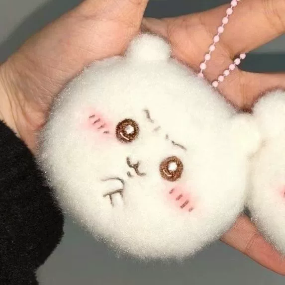 Plush doll, cute backpack accessory, DIY